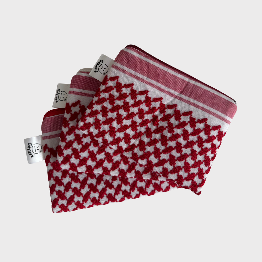 Shemagh Zipper pouch