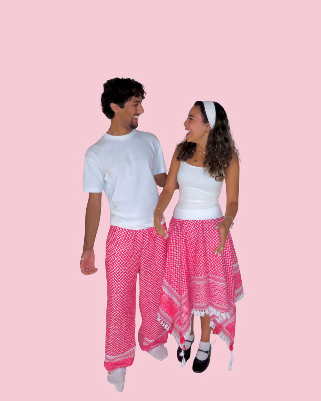 The Marwah Shemagh Skirt