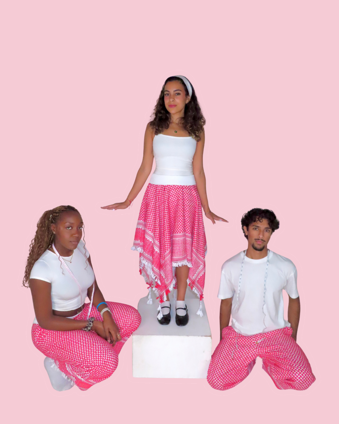 The Marwah Shemagh Skirt