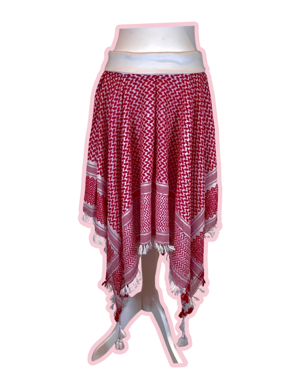 The Marwah Shemagh Skirt