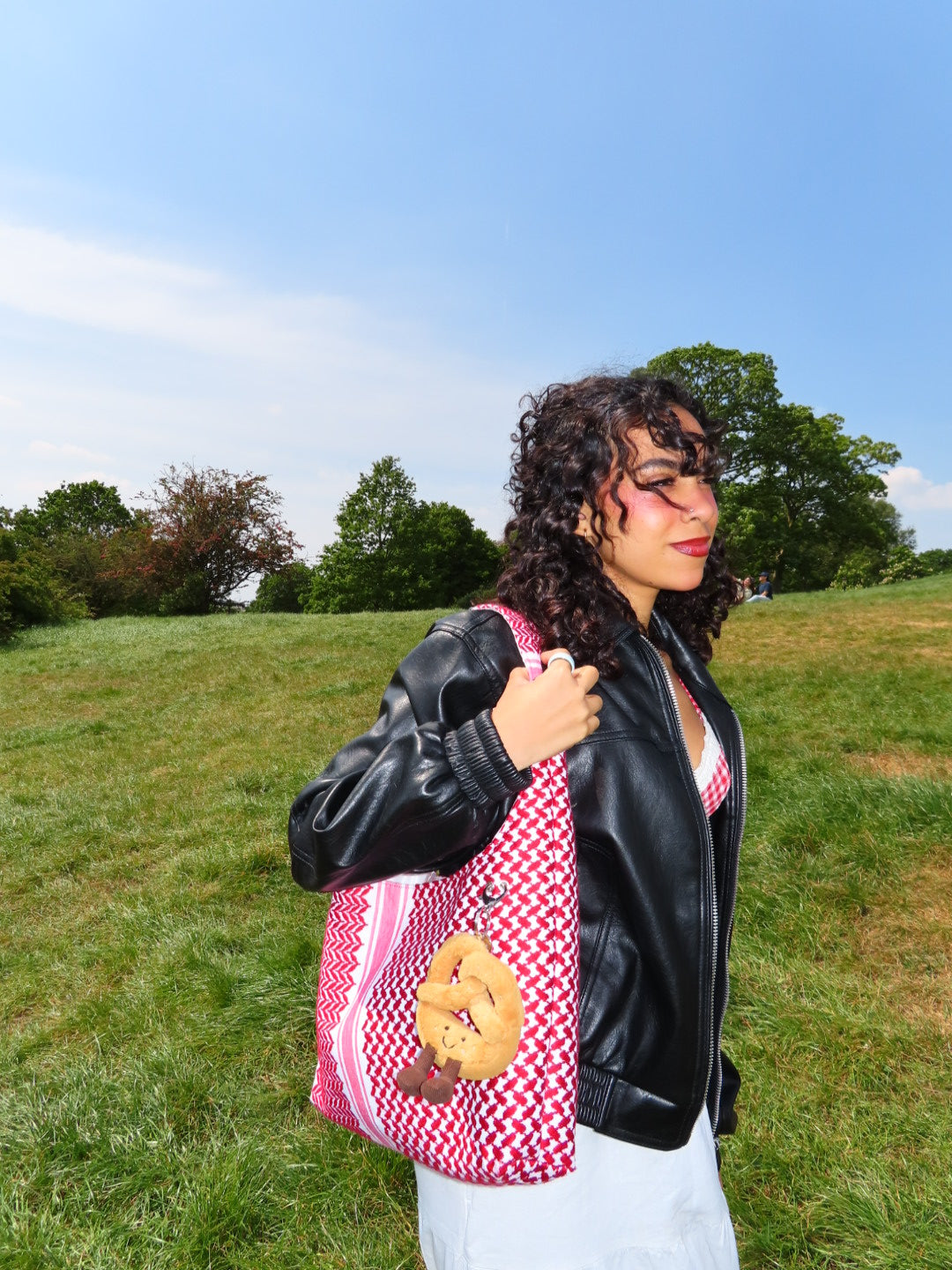 MEDIUM Shemagh Hobo Bag