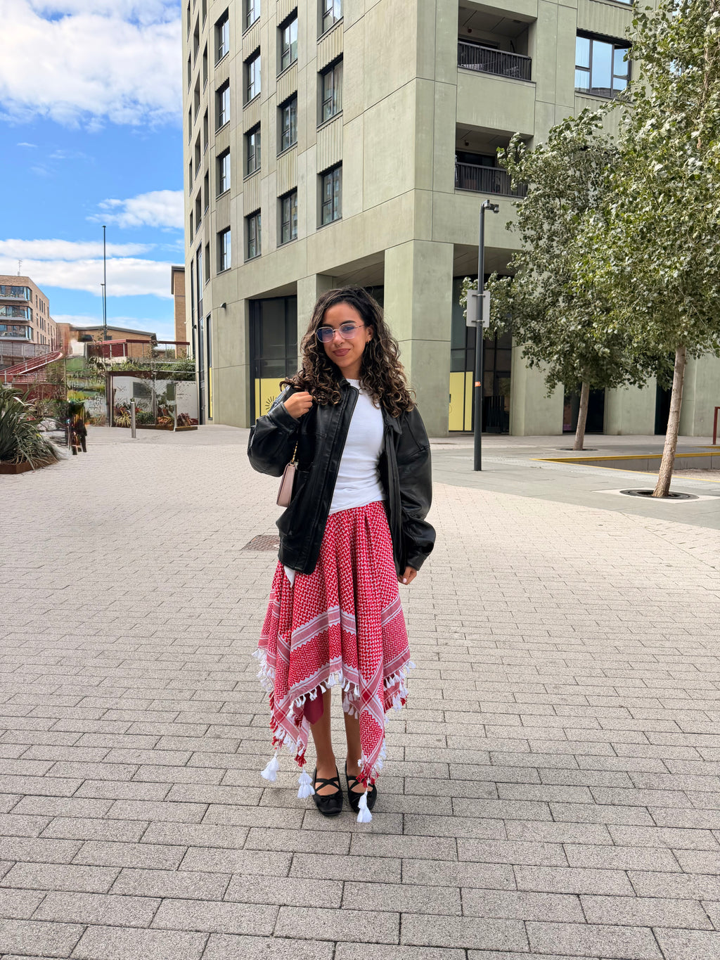 The Marwah Shemagh Skirt