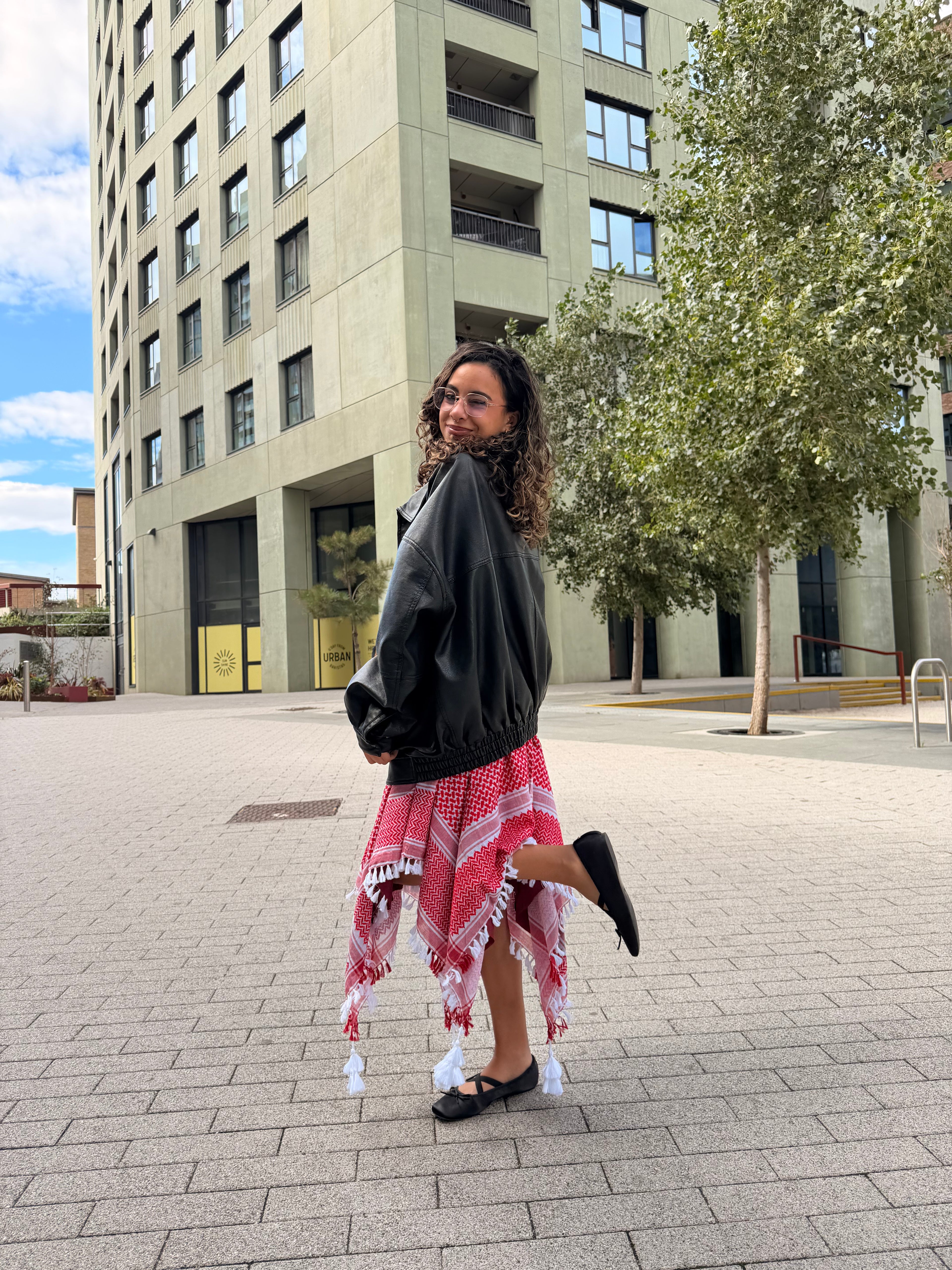 The Marwah Shemagh Skirt