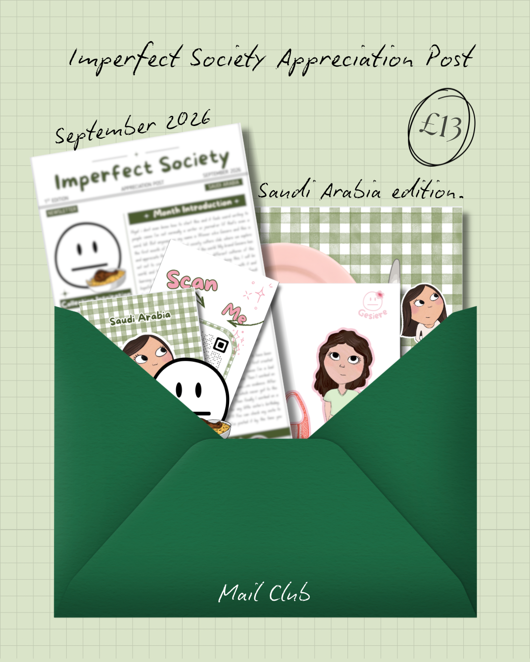 Imperfect Society Culture Post Mail Club
